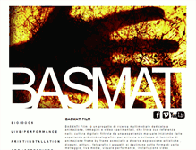 Tablet Screenshot of basmati.it